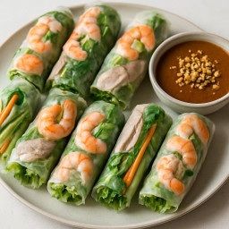 Appetizer: Vietnam – Gỏi cuốn ➤ Goi cuon (Fresh summer rolls) recipe