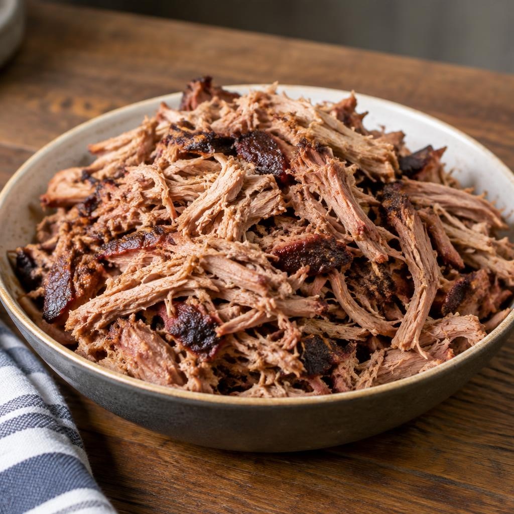 Entree: United States – Southern United States – Smoked Pulled Pork recipe