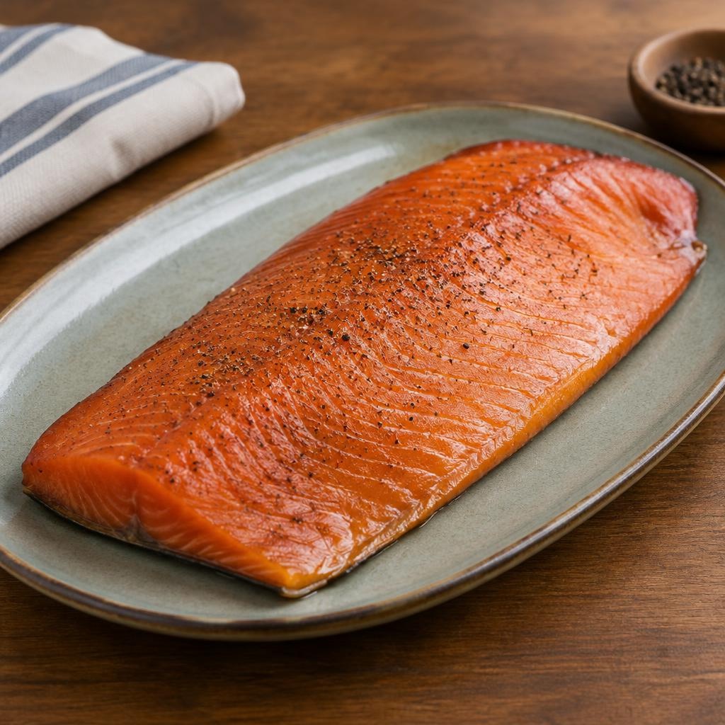 Entree: Norway – Cold-smoked salmon recipe